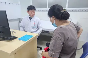 The satellite clinic of Gia Dinh People’s Hospital officially begins operations at Saigon General Hospital in District 1, Ho Chi Minh City, on June 18. (Photo: SGGP)