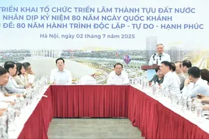 At the meeting (Photo: SGGP)