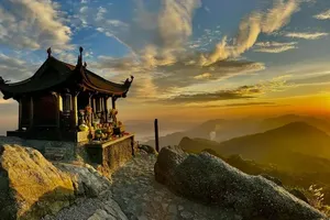 Dong Pagoda in the Yen Tu - Vinh Nghiem - Con Son - Kiep Bac Relics and Landscape Complex