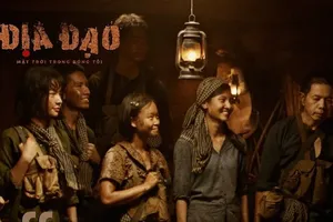 A scene in the film, “Dia Dao: Mat Troi Trong Bong Toi”