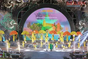 A dancing performance at the opening ceremony (Photo: SGGP)