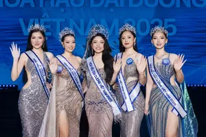 Miss Ocean Vietnam 2025 and four runners-up