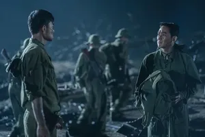 A scene in the film “Mua do” (Red rain)