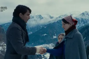 A scene in the movie, The Mountain Bride—Vermiglio