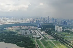 Land plots in the Thu Thiem New Urban Area, HCMC (Photo: SGGP)