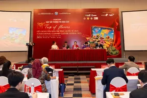 At the press conference