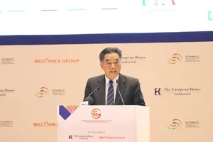 Vice Chairman of the Ho Chi Minh City People’s Committee, Nguyen Loc Ha, speaks at the event. (Photo: SGGP)