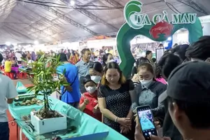 Numerous activities take place during the 1st Ca Mau Crab Festival.