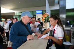 International visitors to Phu Quoc increased sharply. (Photo: SGGP)