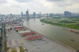 The site at Nha Rong Wharf, Ho Chi Minh City (Photo: SGGP)