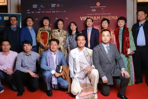 Vietnamese artists attend the the “Vietnamese Cinema—Journey of Light” Week in France.