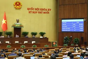 At the Dien Hong Hall at the NA House (Photo: SGGP)