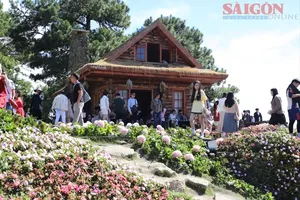 Many tourists choose Da Lat as a holiday destination for the 2026 New Year. (Photo: SGGP)