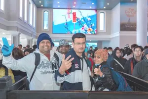 Sa Pa, Lao Cai Province is among the destinations attracting tourists during this holiday period. (Photo: SGGP)