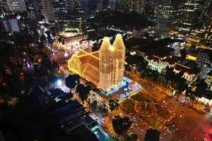 Notre Dame Cathedral in downtown Ho Chi Minh City (Photo: SGGP)