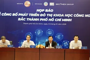 At the press conference (Photo: SGGP)