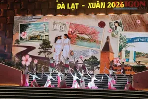 A dancing performance at the opening ceremony (Photo: SGGP)