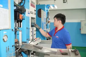 Duy Khanh Mechanical Co., Ltd., one of the enterprises receiving capital support under Ho Chi Minh City’s investment stimulus program (Photo: SGGP)