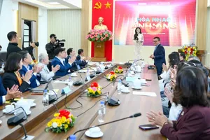 At the press conference (Photo: SGGP)