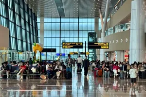 Passengers at Terminal T3 (Photo: SGGP)