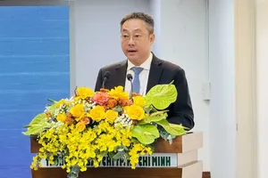 Mr. Pham Dut Diem, Director of the Ho Chi Minh City Department of Foreign Affairs, speaks at the press conference of 11th Vietnam–Japan Festival (JVF11) 2026. (Photo: SGGP)