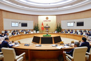 Prime Minister chairs February thematic law-making session (Photo: baochinhphu)