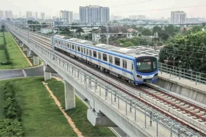 Ho Chi Minh City prioritizes investment in six metro lines and line sections, with a combined length of approximately 187 kilometers and a preliminary total investment of an estimated US$17 billion. (Photo: SGGP)