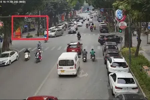 The installation of AI-powered camera systems on city streets are expected to enhance public awareness and compliance with traffic regulations. (Photo: SGGP)