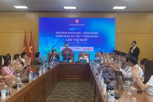 At the press conference (Photo: SGGP)