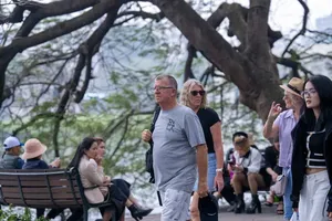 Vietnam welcomes 6.76 million international visitors in Q1 2026. (Photo: SGGP)