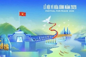 The visual identity for the 2026 Festival for Peace in Quang Tri province