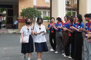 Students sit the 2025 High School Graduation Examination in Ho Chi Minh City. (Photo: SGGP)