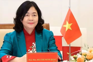 Vietnam Fatherland Front Central Committee President Bui Thi Minh Hoai (Photo: Nhandan)