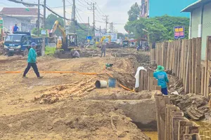 At the construction of the project (Photo: SGGP)