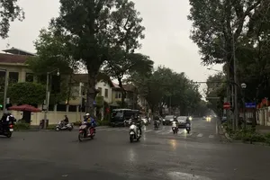 Scattered showers and thunderstorms are forecast across multiple regions during the 2026 Hung Kings Commemoration holiday. (Photo: SGGP)