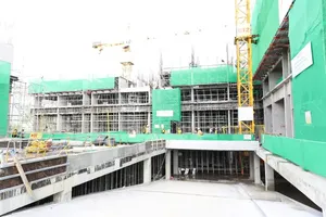 Social housing project for the police force on Nguyen Van Qua Street, Dong Hung Thuan Ward, HCMC (Photo: SGGP)