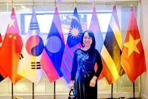 Dang Giang took part in a New Year 2026 event hosted by regional authorities in Paris.