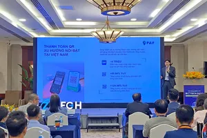 Mr. Le Tuan Anh, Sales Director of 9Pay Joint Stock Company, speaks at the seminar. (Photo: SGGP)