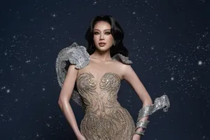 The second runner-up of Miss Grand Vietnam 2025, Le Thi Thu Tra