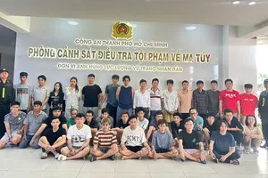 Police in Ho Chi Minh City have dismantled a large-scale drug trafficking ring, prosecuting and placing 71 suspects in temporary detention for acts related to the illegal trading, possession, and organization of illicit drug use.