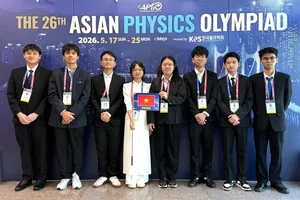 All eight Vietnamese students participating in the 2026 Asian Physics Olympiad (APhO) have brought home medals.