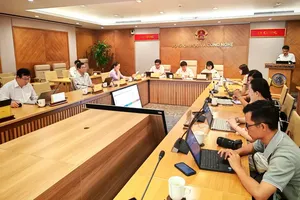 At the press conference (Photo: SGGP)