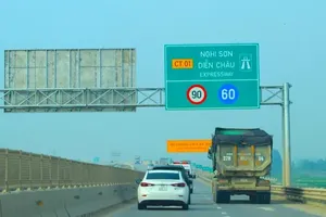 The Nghi Son – Dien Chau expressway section will be expanded in accordance with the approved planning. (Photo: SGGP)