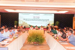 At the seminar (Photo: SGGP)