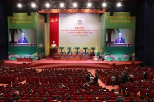 The 9th National Congress of the Vietnam Farmers' Association opens in Hanoi on June 8. (Photo: SGGP)