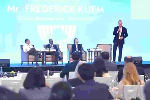 At the discussion session focusing on ASEAN–US cooperation, solutions to ensure energy security and accelerate the green transition in the region, and the identification of new development models amid global transformation (Photo: SGGP)