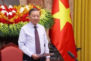 Party General Secretary and State President To Lam on June 16, 2026 meets with 101 outstanding journalists who win National Press Awards over the years, held ahead of the 101st anniversary of Vietnam Revolutionary Press Day (June 21, 1925–2026). (Photo: VNA)
