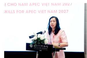 Deputy Minister of Foreign Affairs Le Thi Thu Hang speaks at the workshop on June 18. (Photo: VNA)