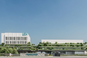 A mock-up of UEH Nexus Campus Nha Trang in Khanh Hoa province