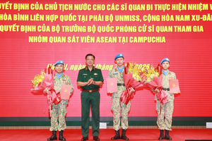Vietnamese officer appointed to senior position in UN peacekeeping mission